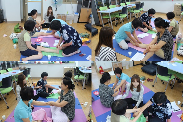 러빙핸즈(수족마사지 봉사단) 2차 전문교육 4회기